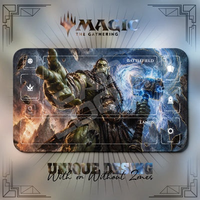Thrall Storm Playmat - World of Warcraft MTG Mat