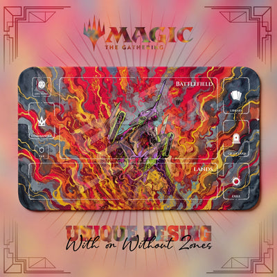 Evangelion Inferno Playmat - MTG Magic Mat