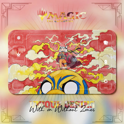 Adventure Time Naruto Playmat – MTG Magic Spielmatte