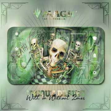 Skeleton Crew Elevator Playmat - MTG Magic Mat