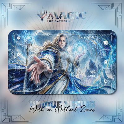 Jaina Glacial Playmat - World of Warcraft MTG Mat