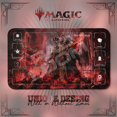 Mohg Bloodflame Playmat - Elden Ring MTG Mat