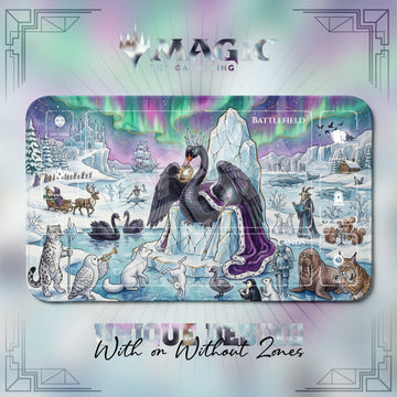 Black Swan Aurora Playmat - MTG Magic Mat