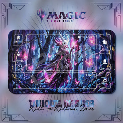 Horned Mask Butterfly Playmat – MTG Magic Spielmatte