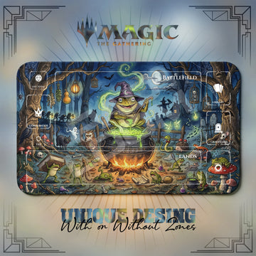Witch Toad Coven Playmat - MTG Magic Mat