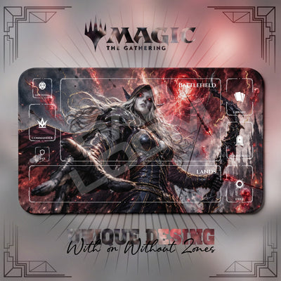Sylvanas Banshee Playmat - World of Warcraft MTG Mat