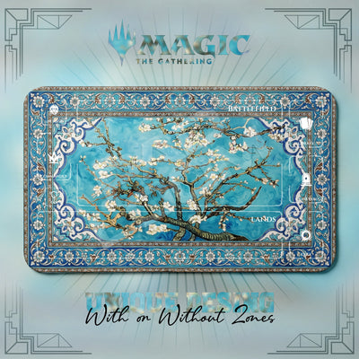 Almond Blossom Tile Playmat – MTG Magic Spielmatte