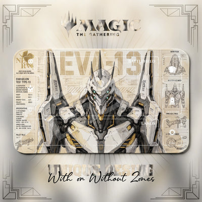 EVA-13 Ivory Playmat - Evangelion MTG Mat