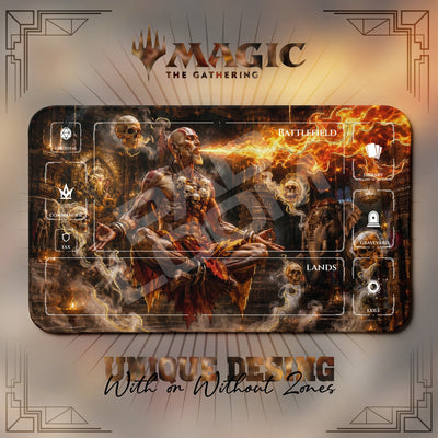 Dhalsim Yoga Playmat - Street Fighter MTG Mat