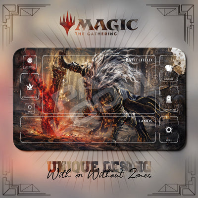 Maliketh Deathblade Playmat - Elden Ring MTG Mat
