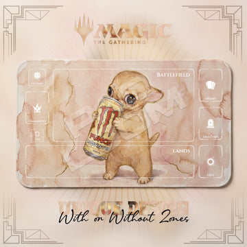 Energy Drink Chihuahua Playmat - MTG Magic Mat