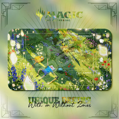 Adventure Time Meadow Playmat – MTG Magic Spielmatte