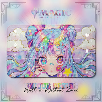 Kawaii Girl Anime Playmat - MTG Magic Mat