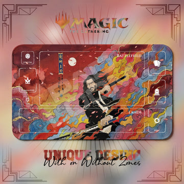 John Wick Ukiyo-e Playmat - MTG Magic Mat