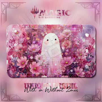 Pink Cosmos Ghost Playmat - MTG Magic Mat