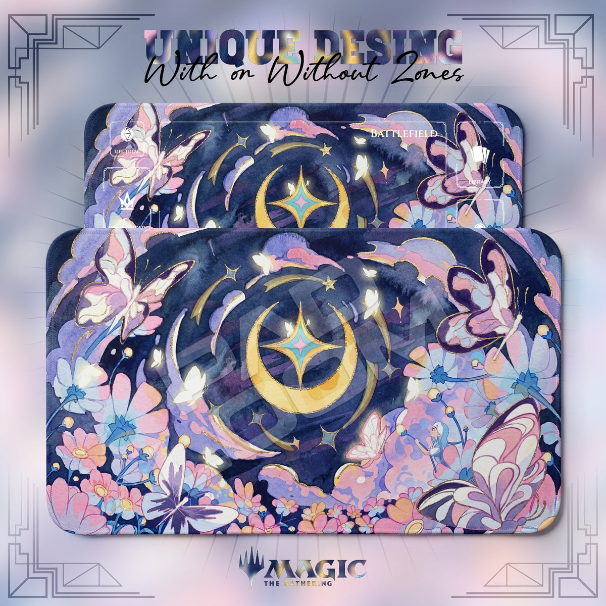 Sailor Moon Crescent Playmat - MTG Magic Mat