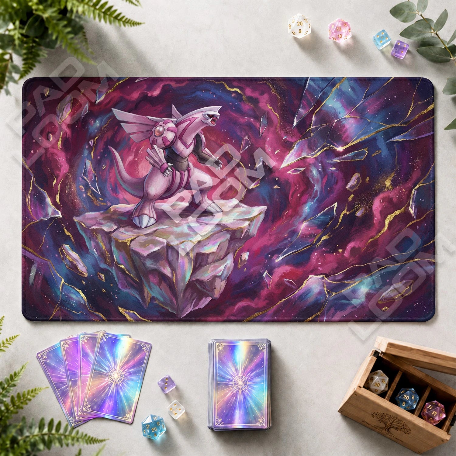 Palkia Rift Playmat - Pokemon TCG Mat - view 2