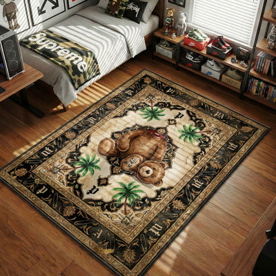 Palm Angels Kill The Bear Rug - Streetwear Floor Mat