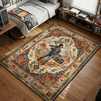 Panam Palmer Desert Sniper Rug - Cyberpunk 2077 Chair Mat