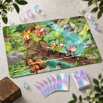 Pansage Creek Playmat - Pokemon TCG Mat