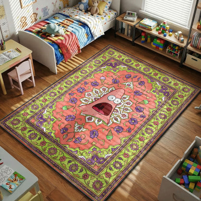 Patrick Surprised Rug — SpongeBob Cartoon Area Rug
