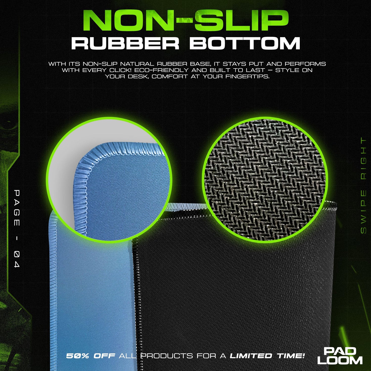 Paw Patrol City Chase Mouse Pad - Hero Pups Desk Mat Padloom