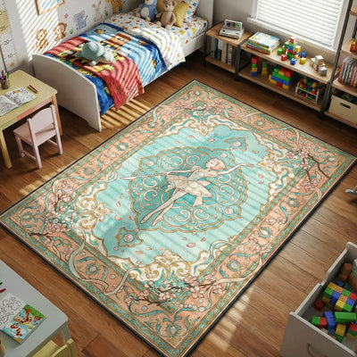 Pearl Ballet Rug — Steven Universe Cartoon Area Rug