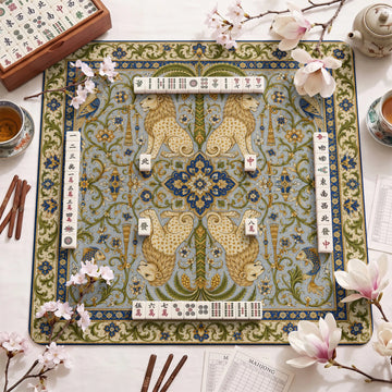 Persian Lion Mahjong Mat – neoprene mah jongg table mat