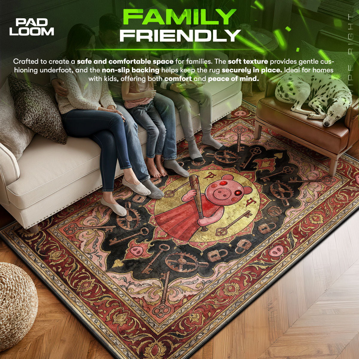 Piggy Infektionsfalle Teppich - Roblox Stuhlmatte