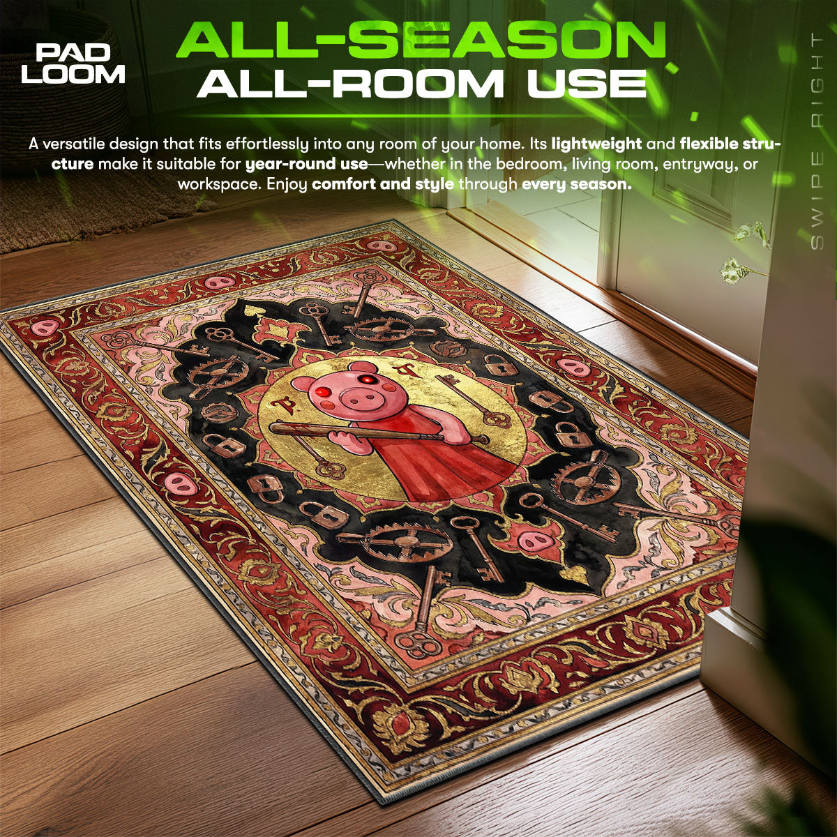 Piggy Infektionsfalle Teppich - Roblox Stuhlmatte