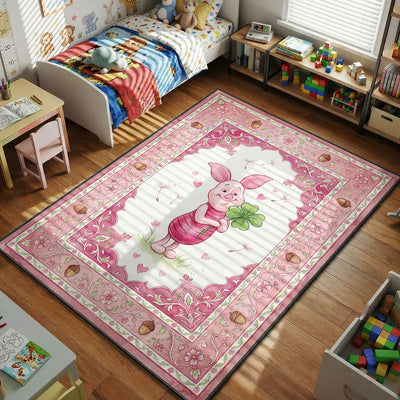 Piglet Winnie the Pooh Rug - Kids Floor Mat