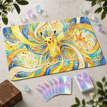 Pikachu Cosmic Playmat - Pokemon TCG Mat