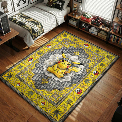 Electric Mouse Monogram Rug - Hypebeast Floor Decor