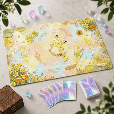 Pikachu Pond Playmat - Pokemon TCG Mat