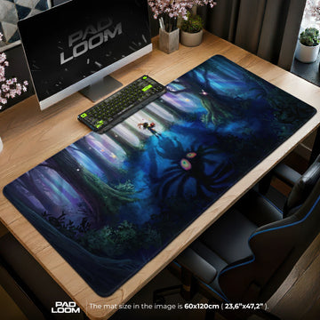 Pikachu Prism Burst Mouse Pad - Pokemon Desk Mat