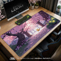 Pikachu Sakura Pixel Mouse Pad – gaming desk mat by Padloom