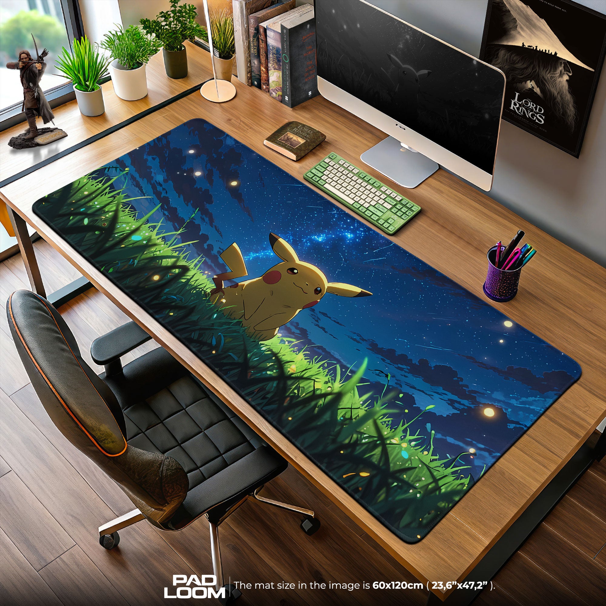 Pikachu – Starfield Gaze Mauspad, Pokémon-Spiel-Schreibtischunterlage
