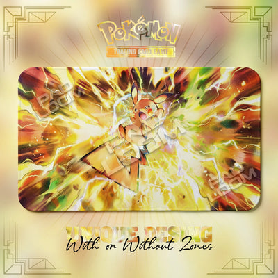 Pikachu Thunder Playmat - Pokemon TCG Mat