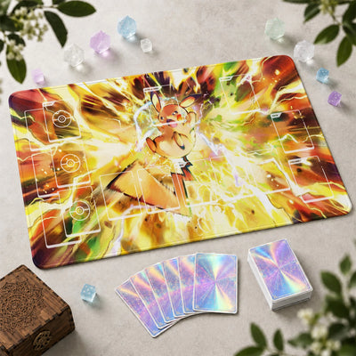 Pikachu Thunder Playmat - Pokemon TCG Mat