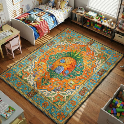 Pineapple House Rug — SpongeBob Cartoon Area Rug