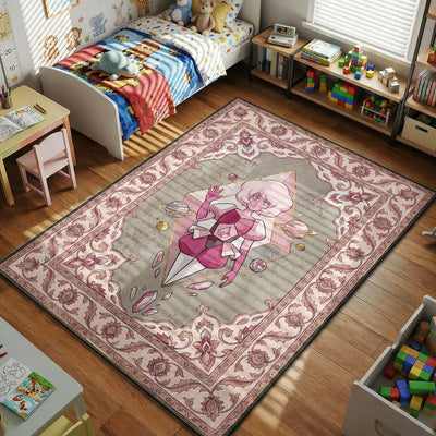 Pink Diamond Rug — Steven Universe Cartoon Area Rug