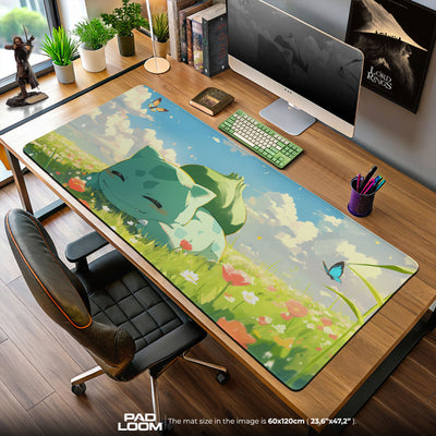 Pokémon Bulbasaur Meadow Nap Mauspad, Gamer Schreibtischmatte