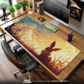 Pokemon Eevee Sunset Mouse Pad, Gamer Desk Mat Padloom