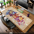 Pokémon Eeveelutions Friends Mouse Pad, Gamer Desk Mat Padloom