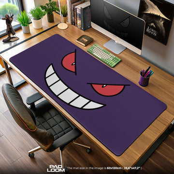 Pokemon Gengar Grin Mauspad, Gamer Schreibtischmatte