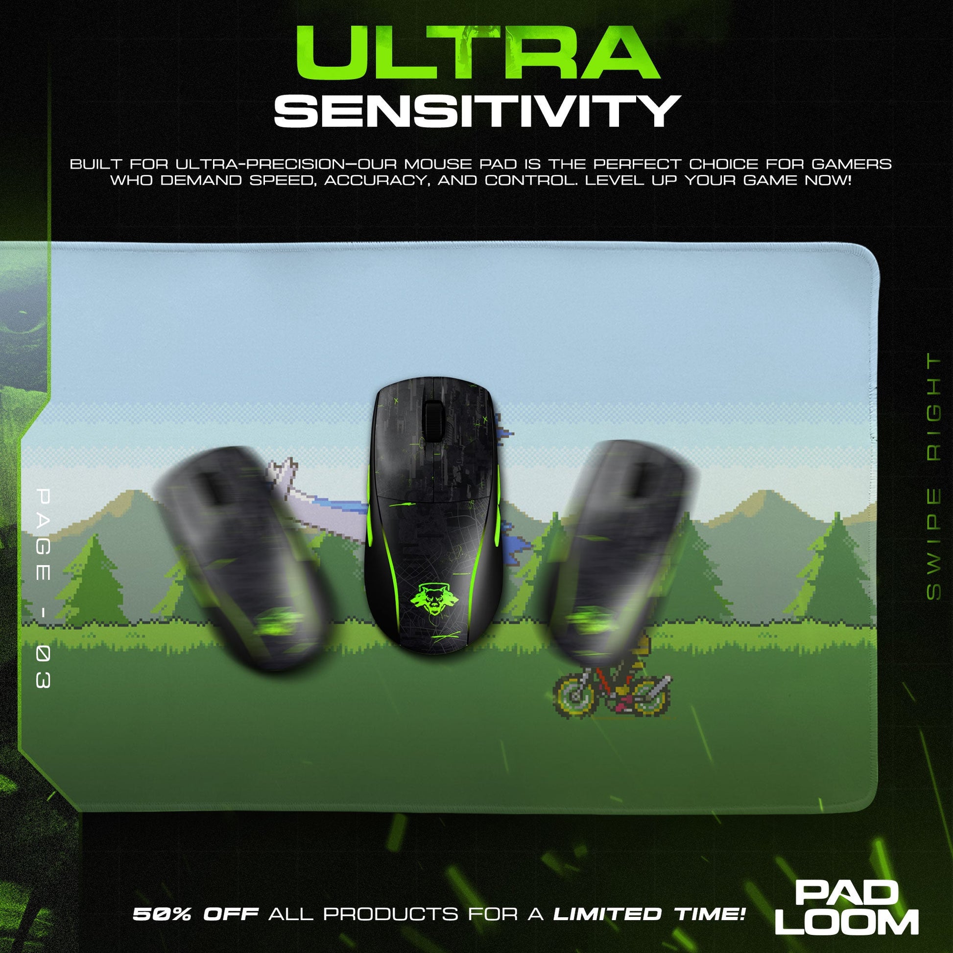 Pokémon Hoenn Journey Mouse Pad - Retro Adventure Desk Mat Padloom