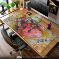 Pokemon Mew Meadow Mouse Pad – Anime Desk Mat Padloom