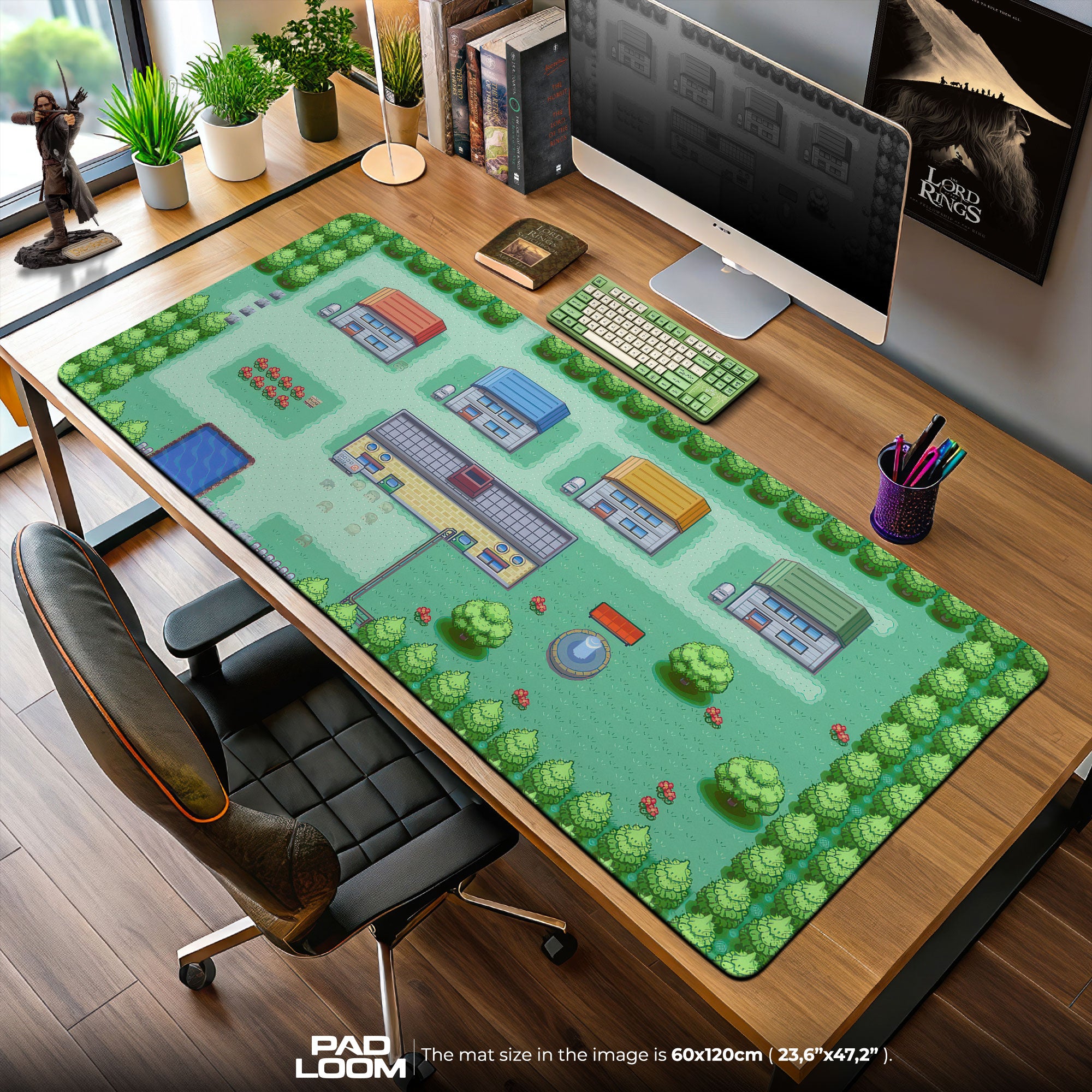 Pokémon Pallet Town Mouse Pad, Game Desk Mat