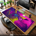 Pokemon Pikachu Neon Vibes Mouse Pad, Gamer Desk Mat Padloom