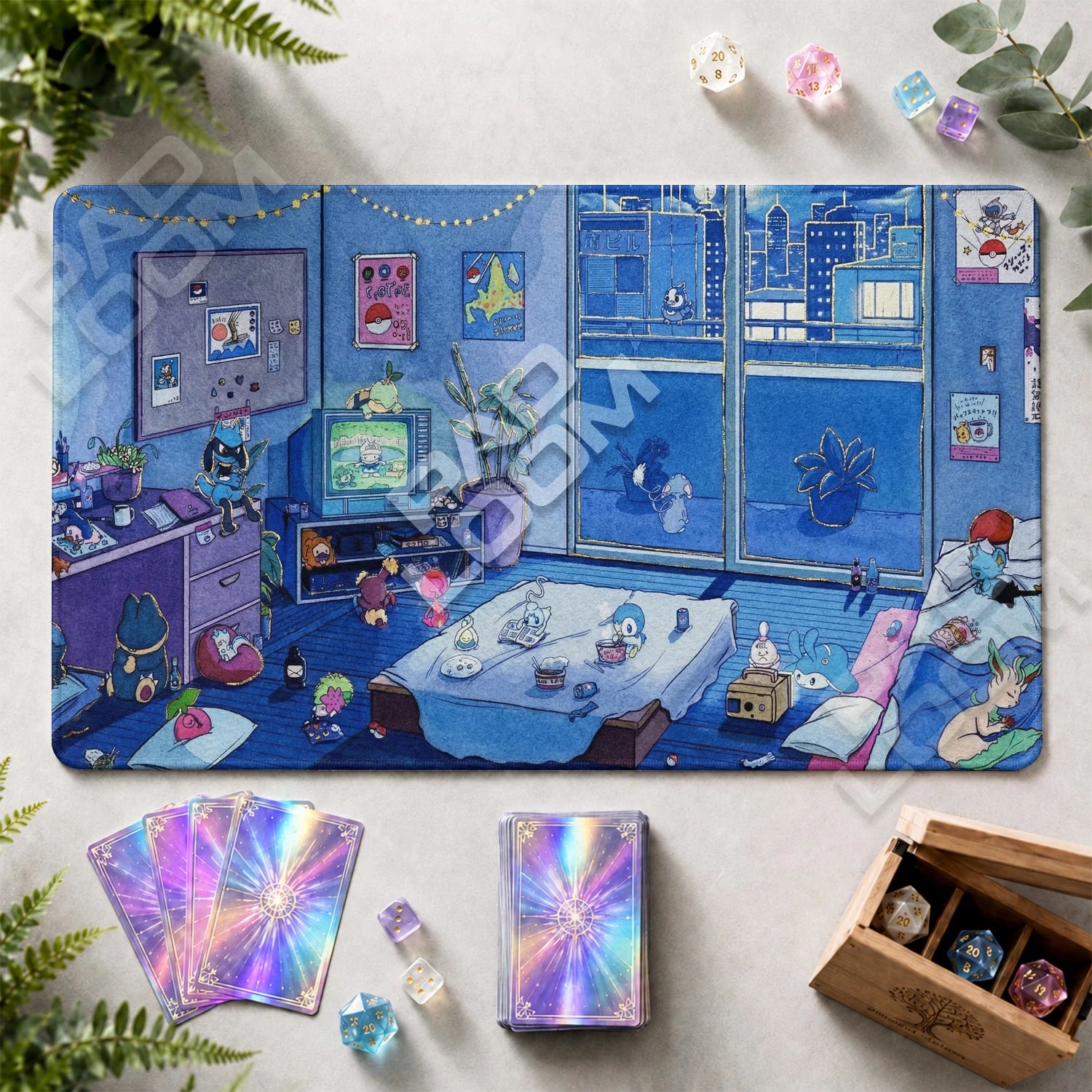 Pokemon Room Playmat - Pokemon TCG Mat - view 2